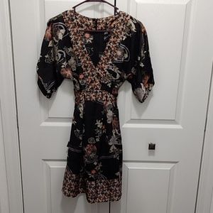 H&M loose belted dress